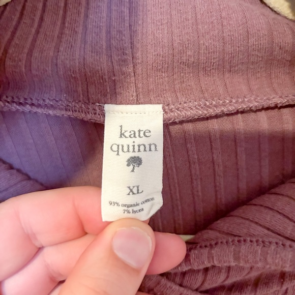 Kate Quinn Organic Cotton Wide Rib Mama Hoodie XL - Picture 3 of 7
